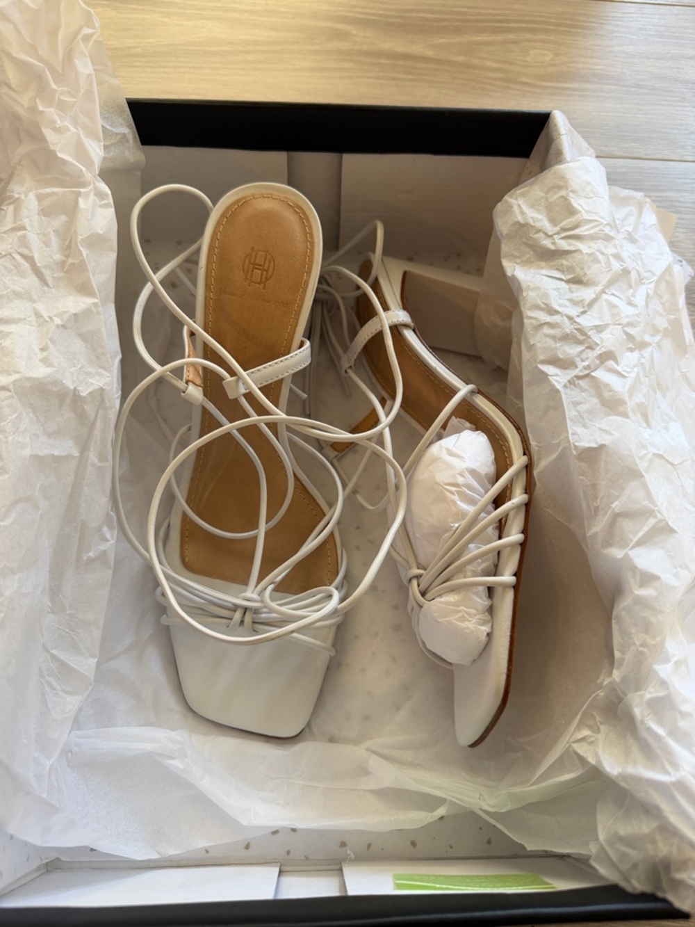 Revolve x House of Harlow Suzy heel in white